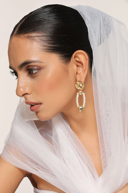 Kundan Embellished Earrings 