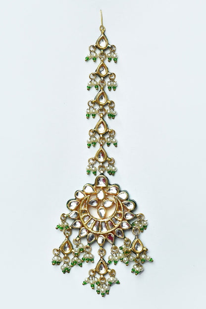 Kundan Embellished Maangtikka 
