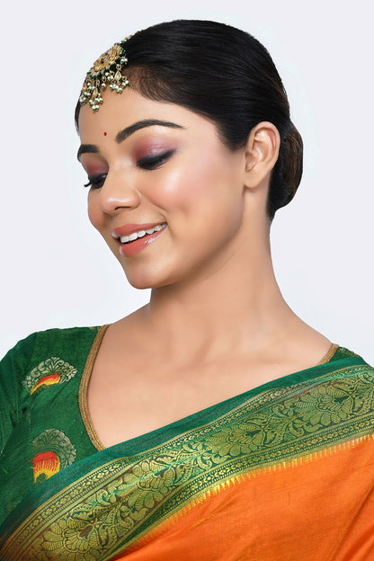 Kundan Embellished Maangtikka 