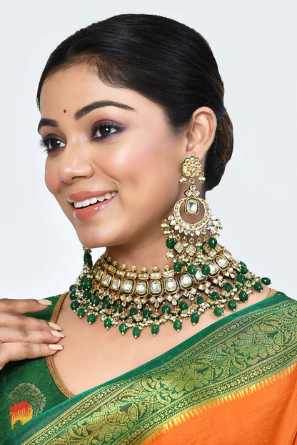 Kundan Embellished Choker Set 