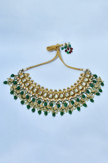 Kundan Embellished Choker Set 