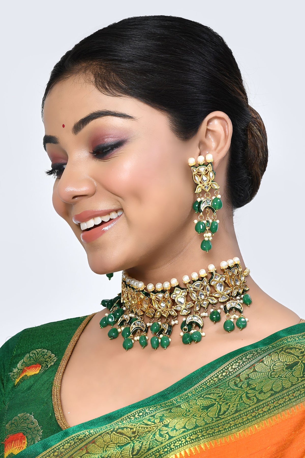 Embellished Choker Set 