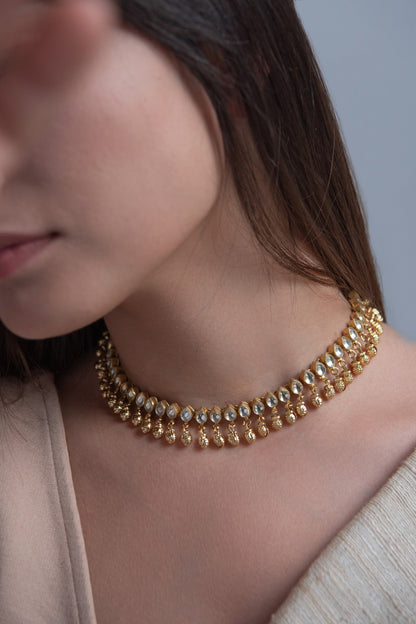 Kundan & Gungroo Necklace 