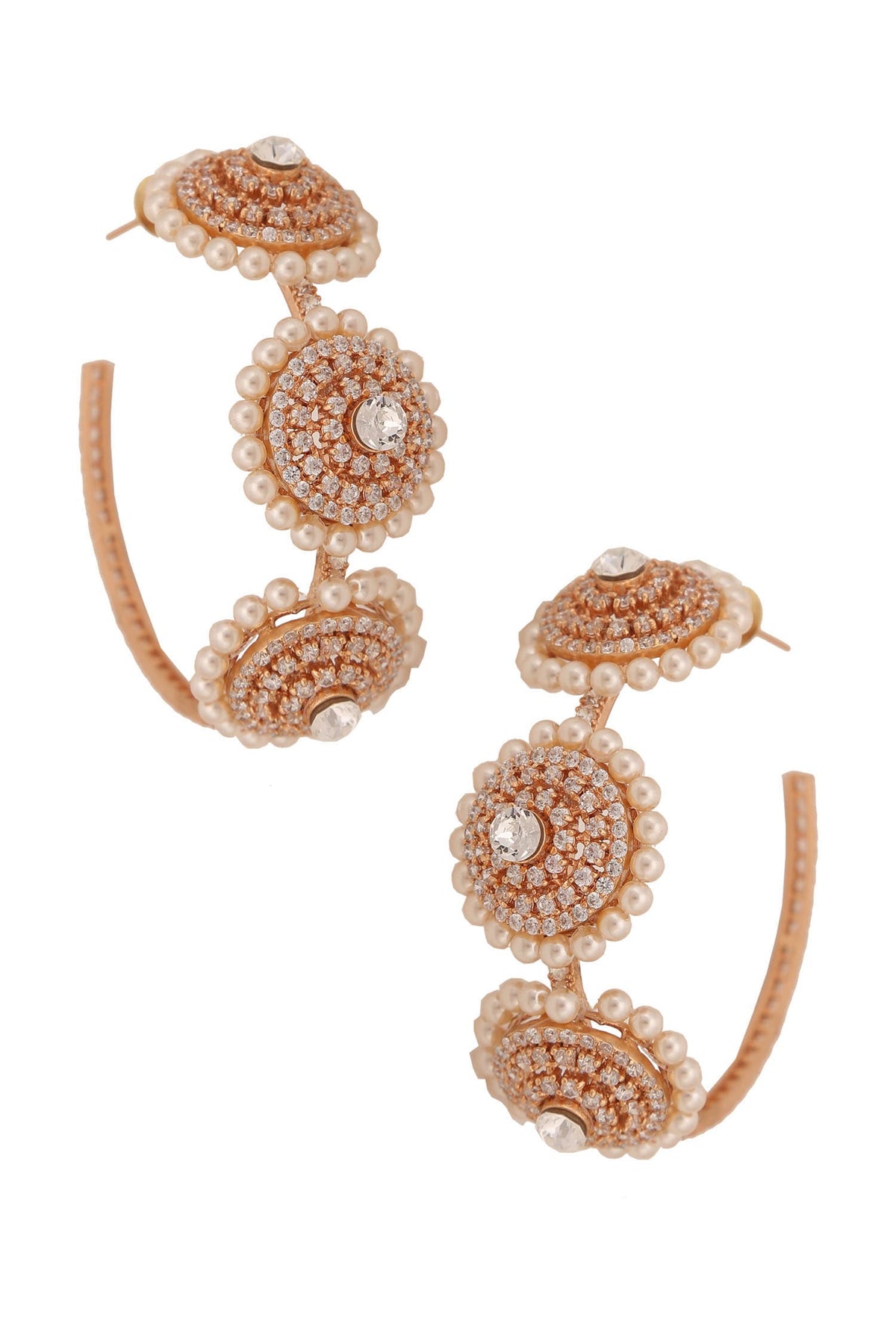 Crystal Hoops 