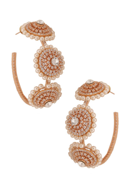 Crystal Hoops 