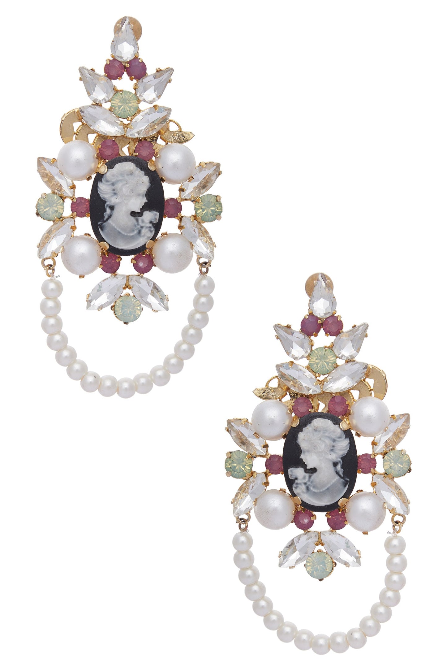 Stone earrings 