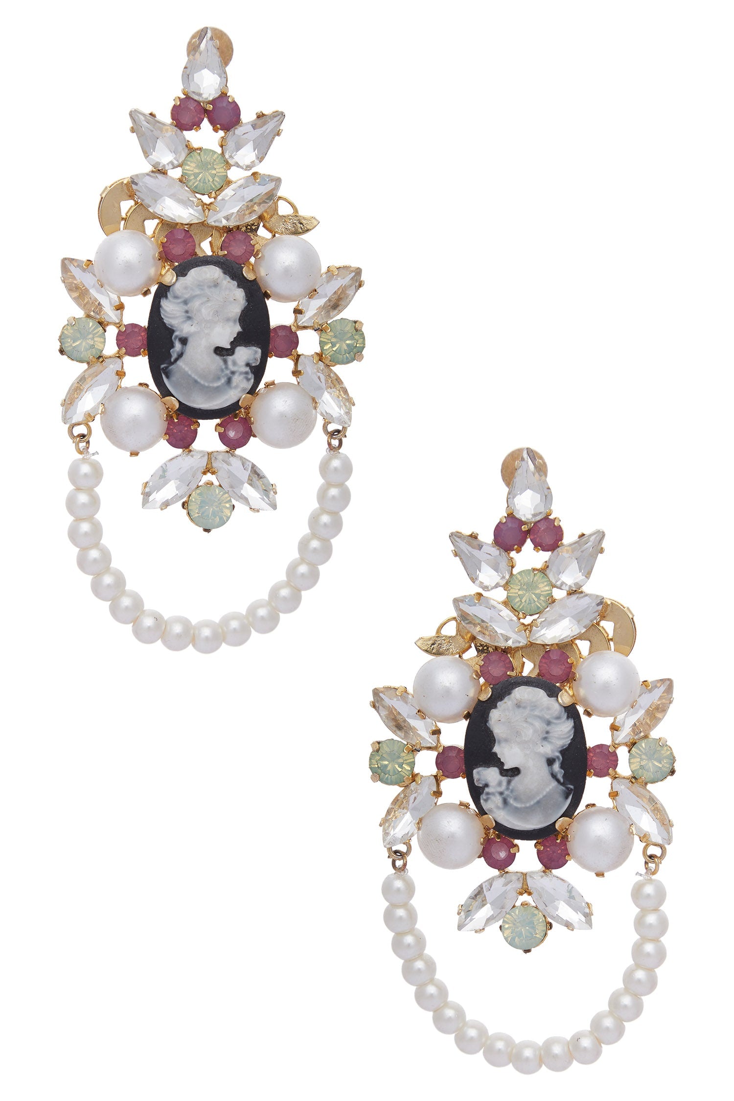 Stone earrings 