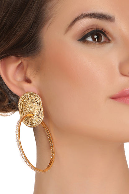Crystal Hoops 