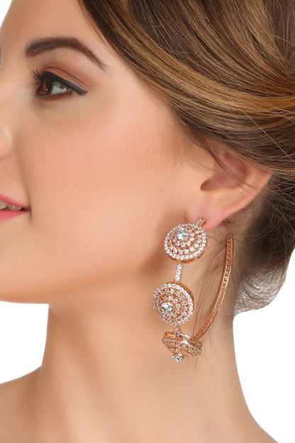 Crystal Hoops 