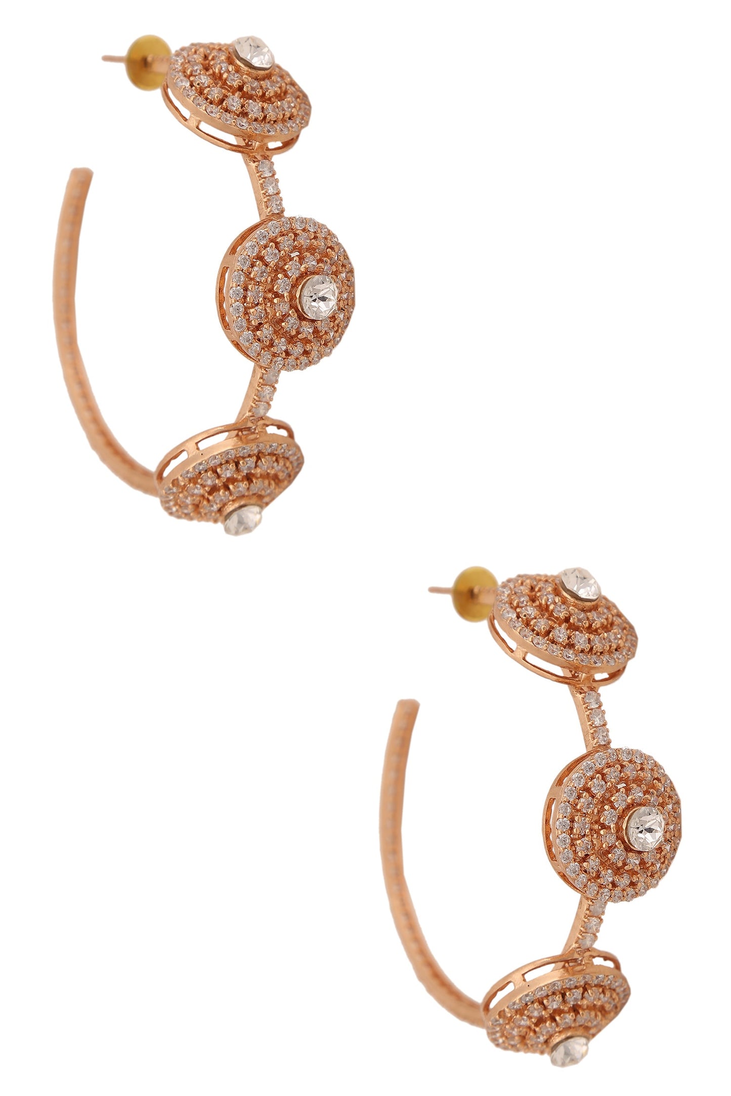Crystal Hoops 