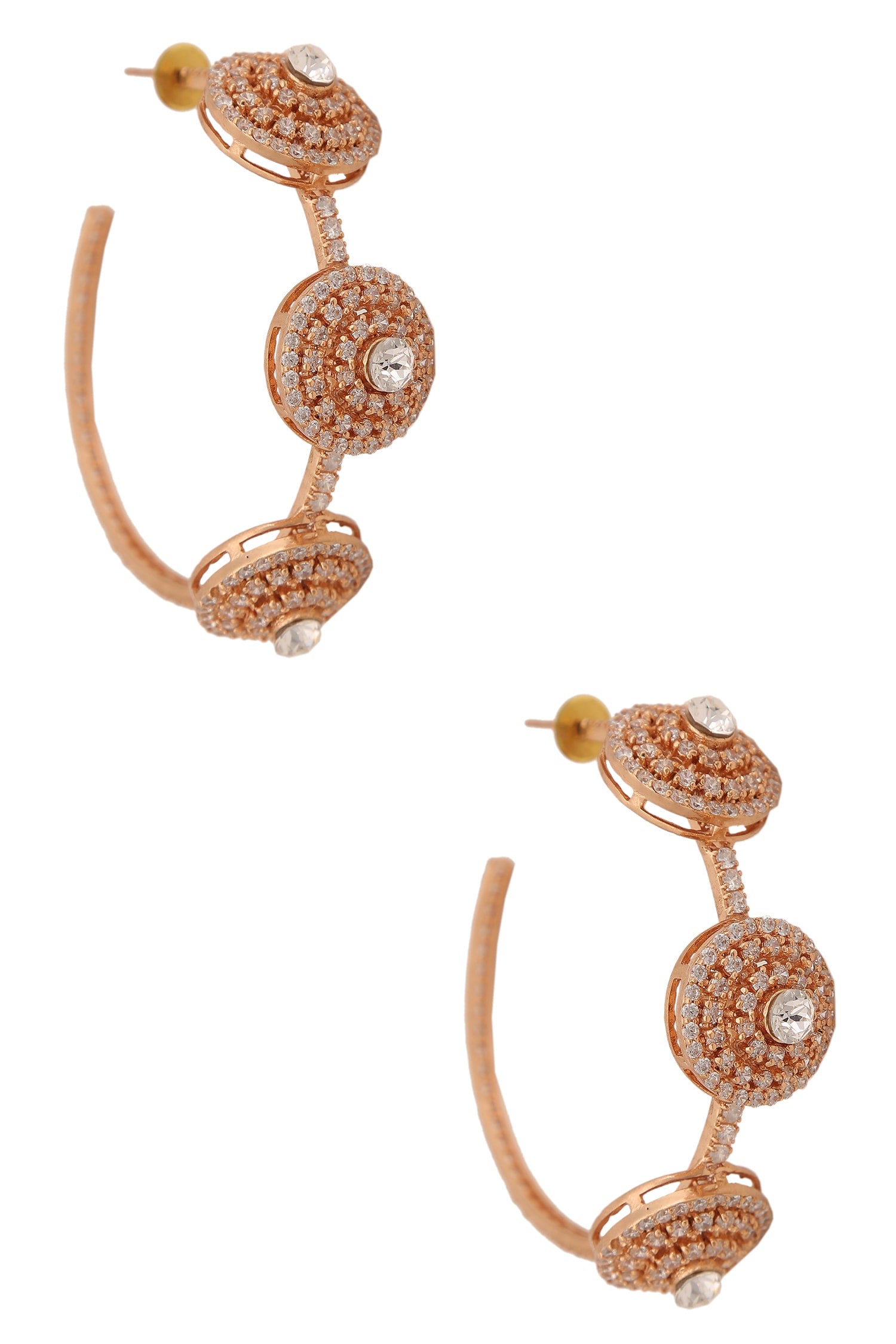 Crystal Hoops 