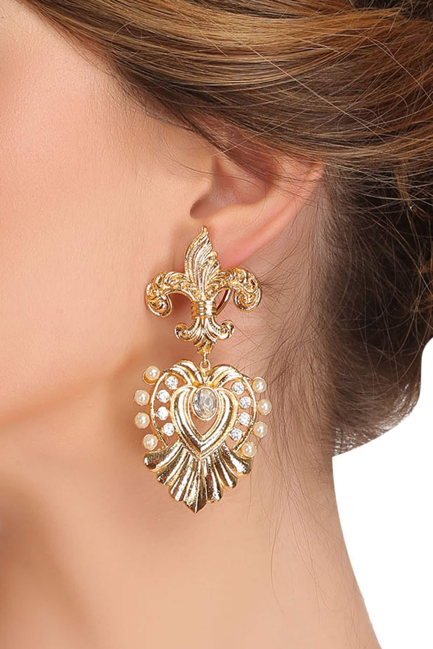Carved Earrings 