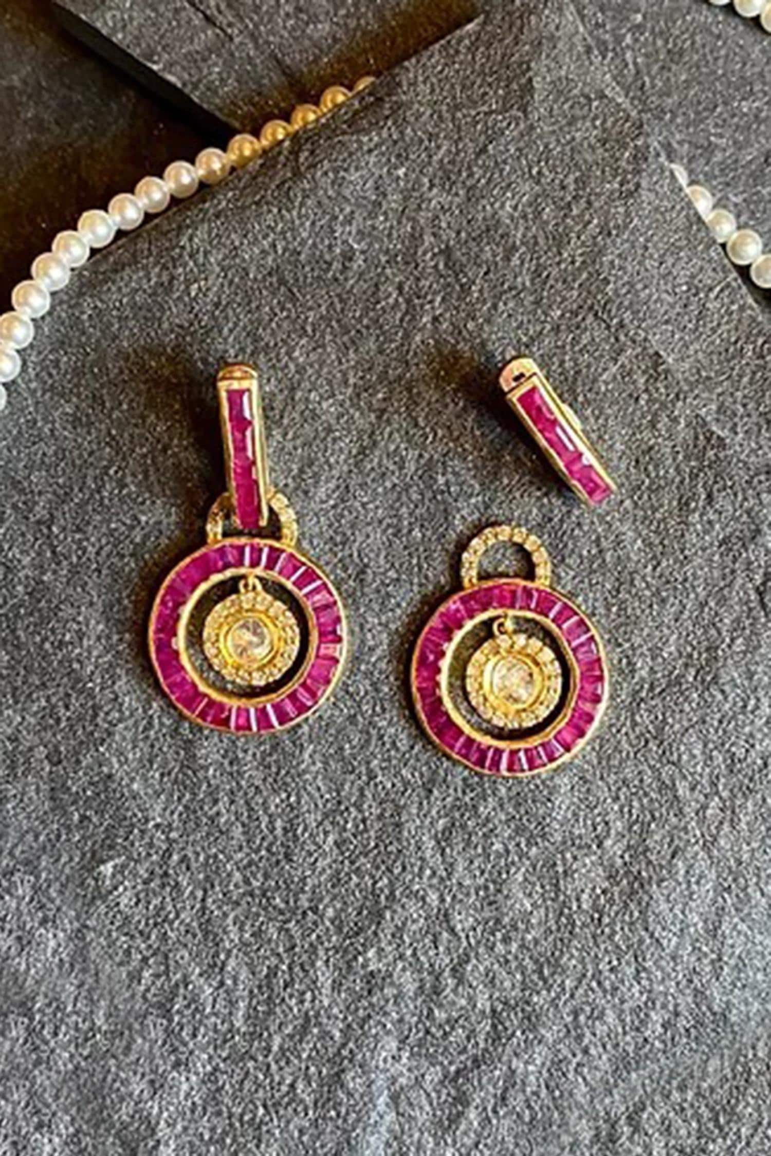 Detachable Baguette Earring 