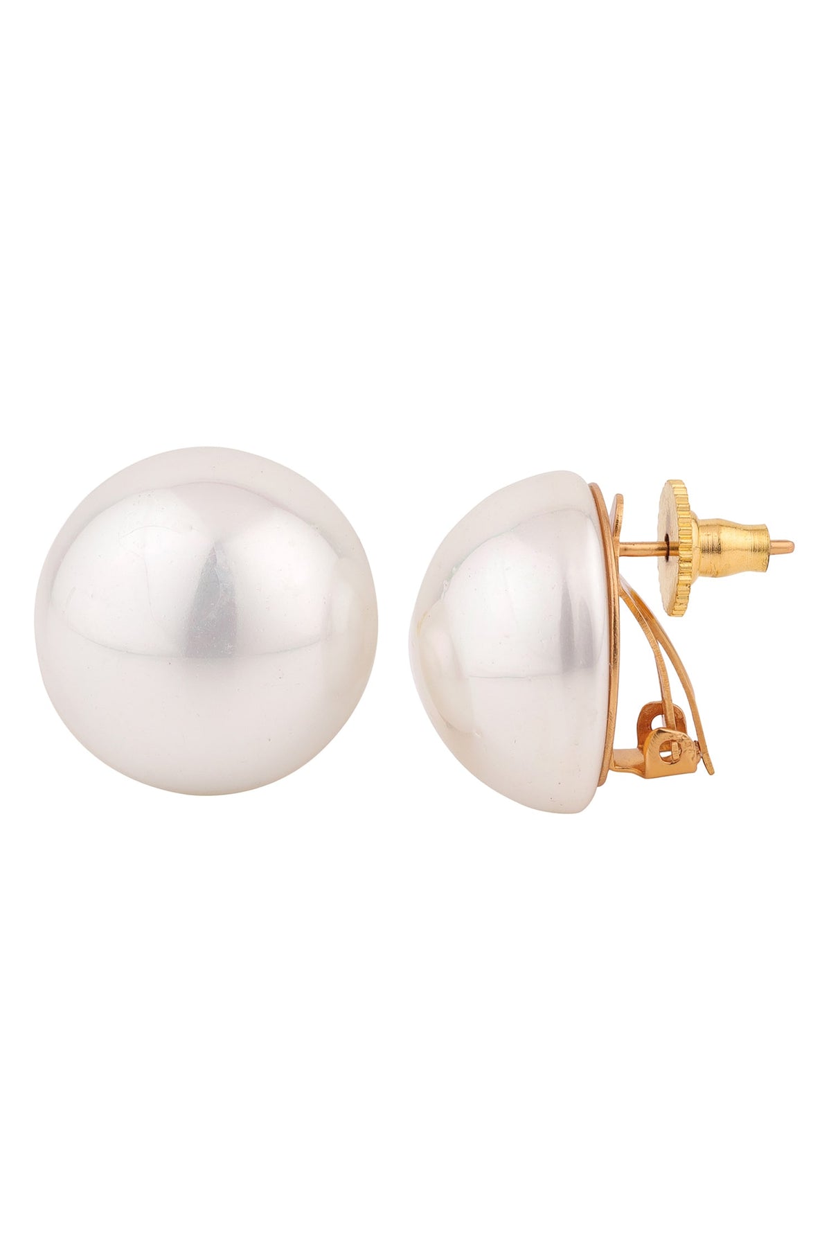 Pearl Embellished Studs 