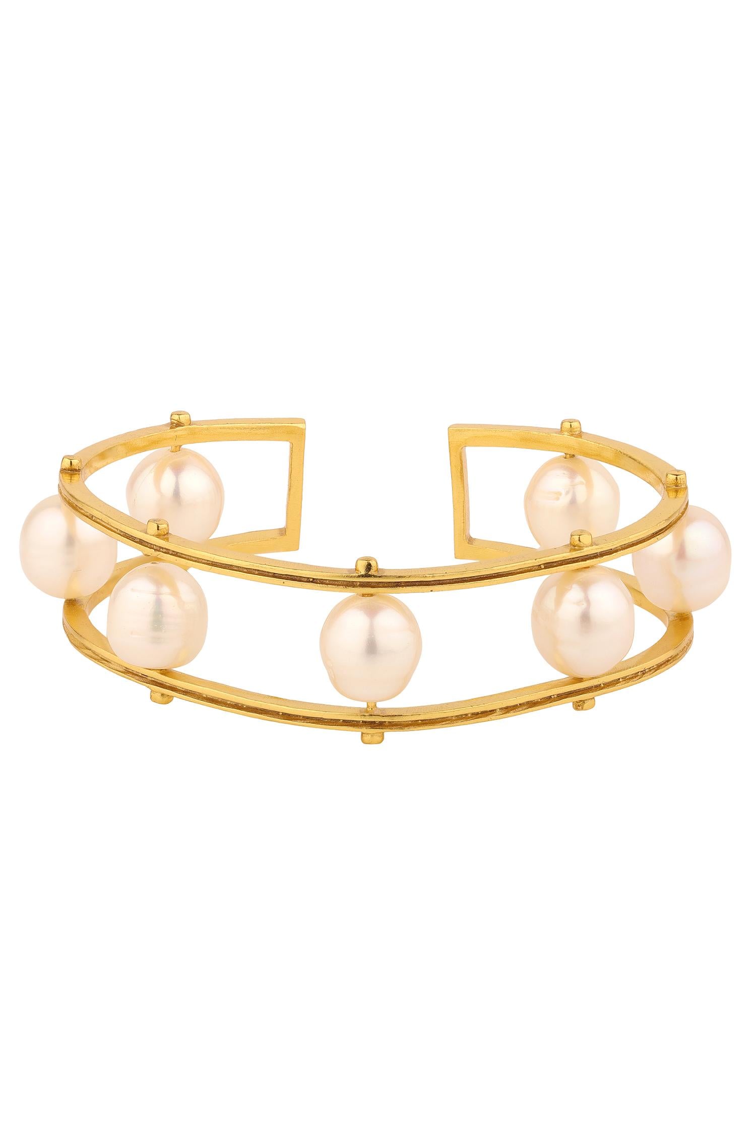 Pearl Cuff Bracelet 