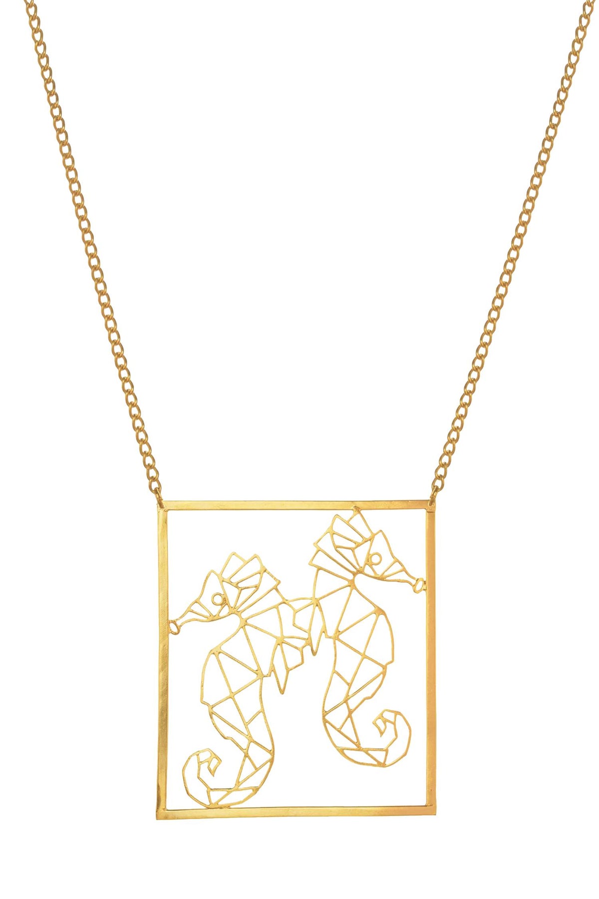 Seahorse Pendant Necklace 