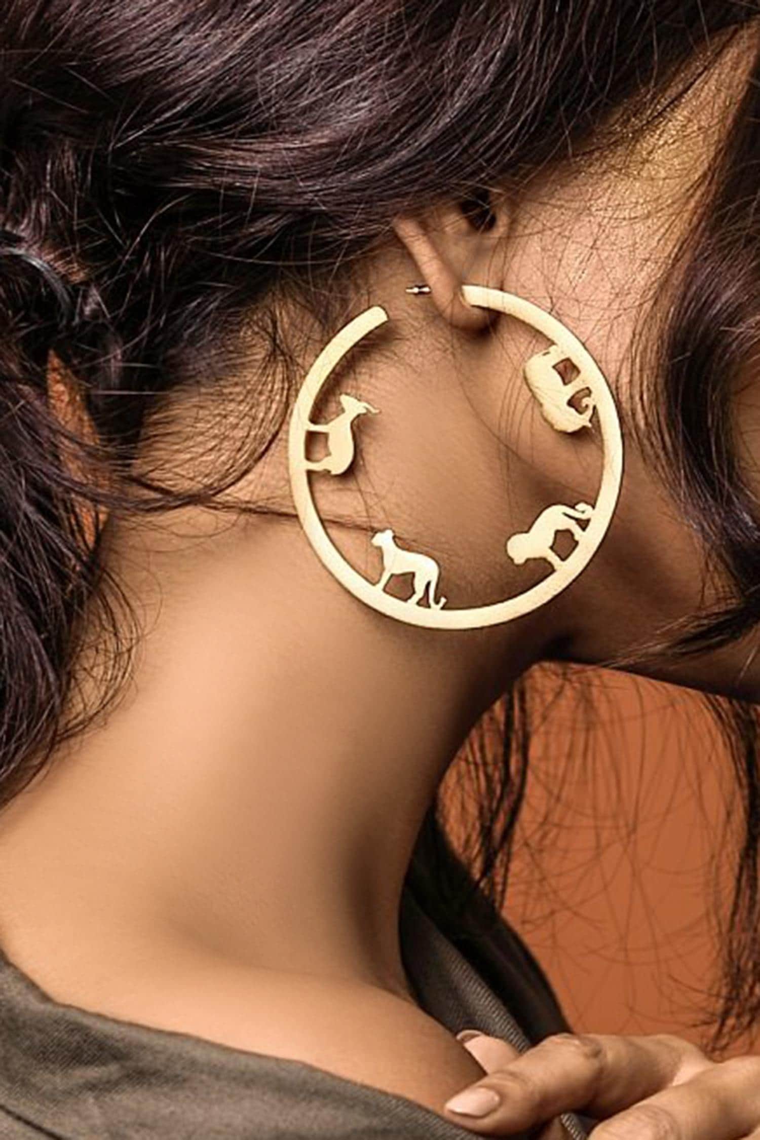 Carved Hoops 