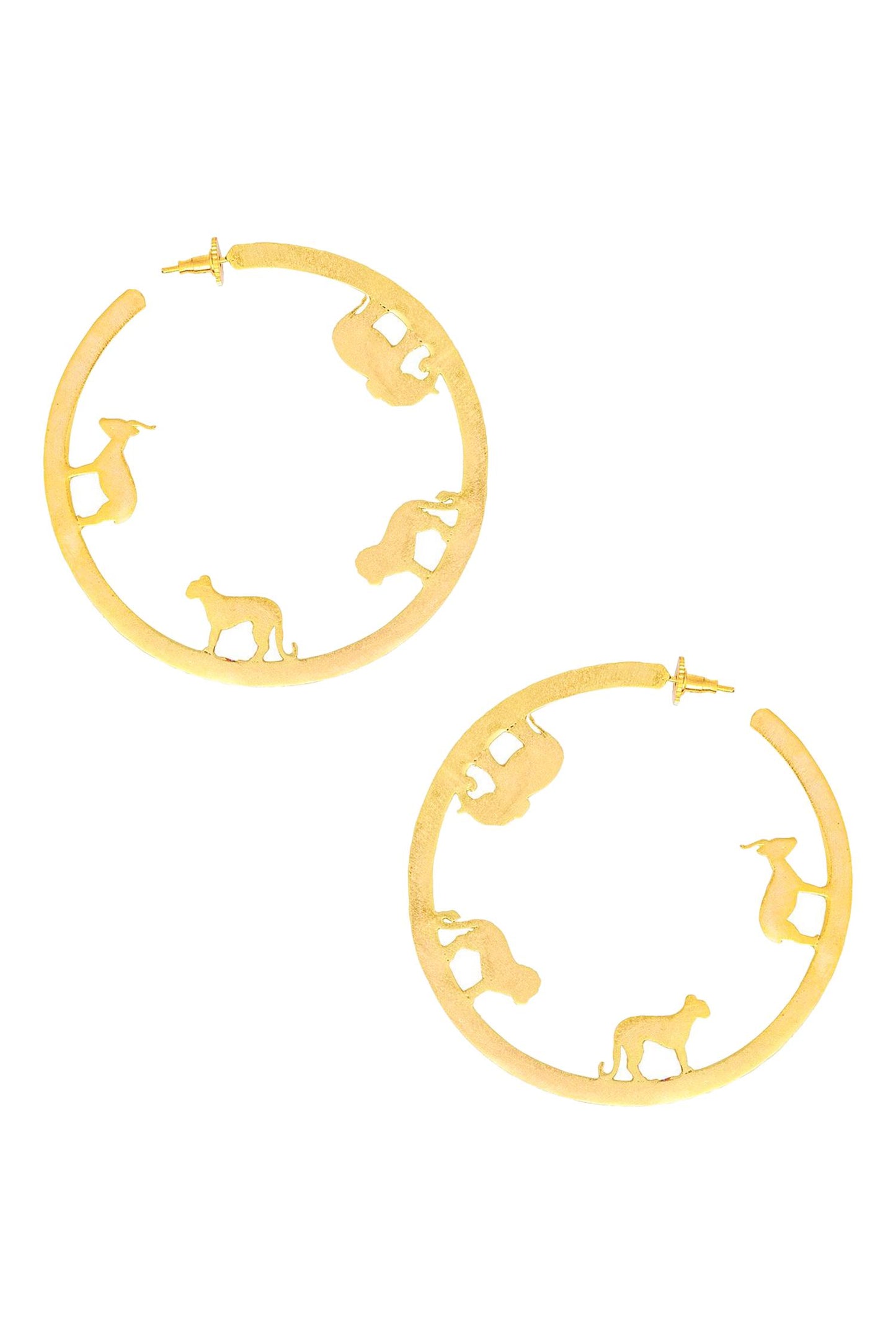 Carved Hoops 
