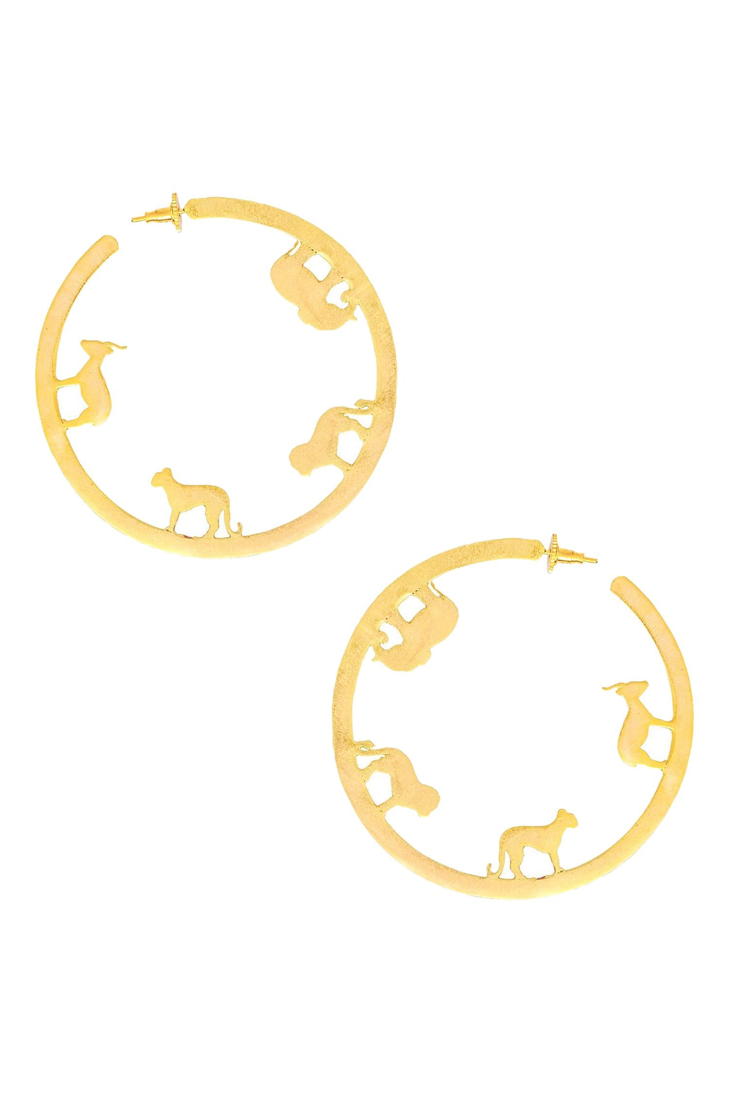 Carved Hoops 