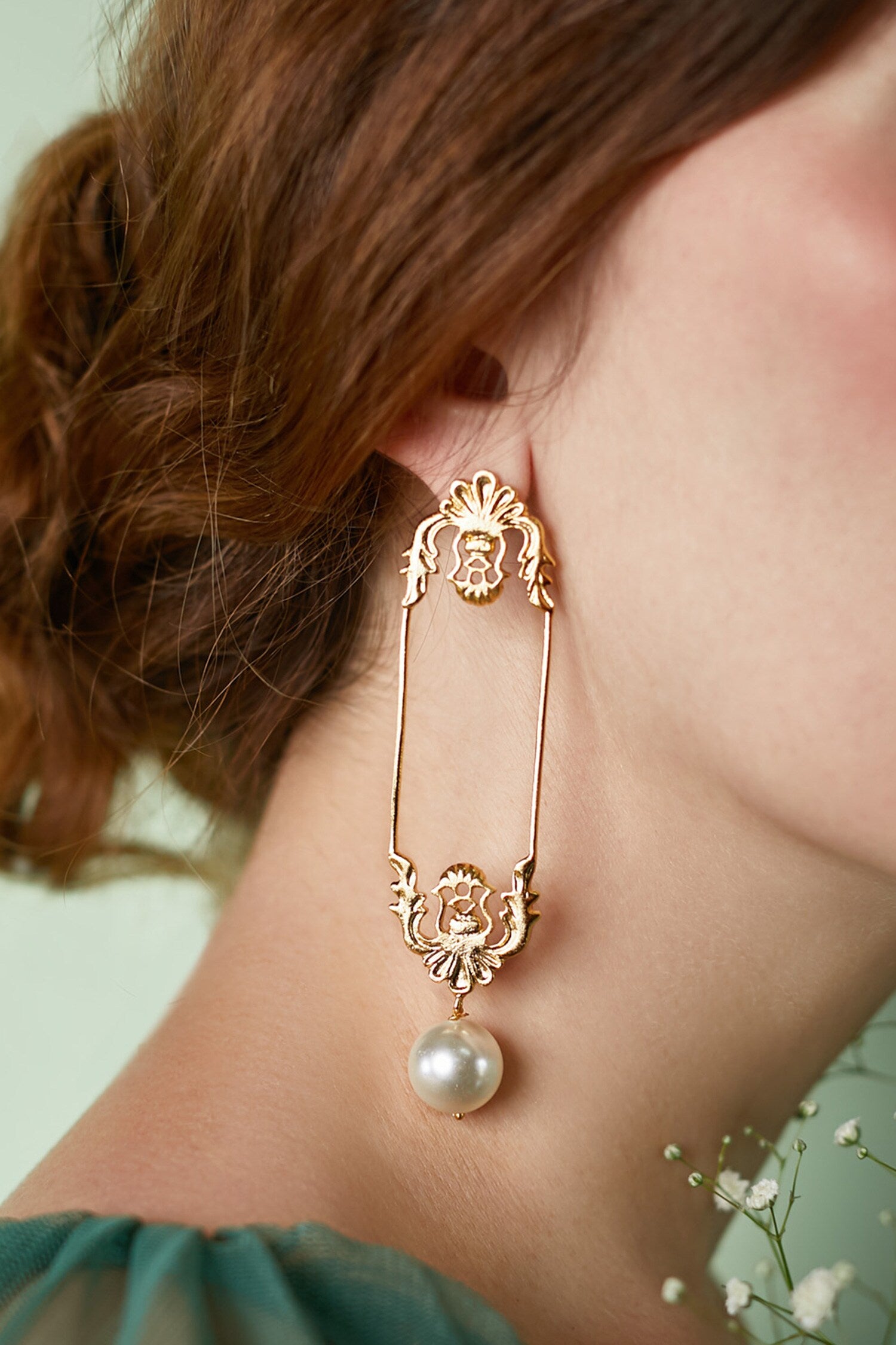 Floral Earrings 
