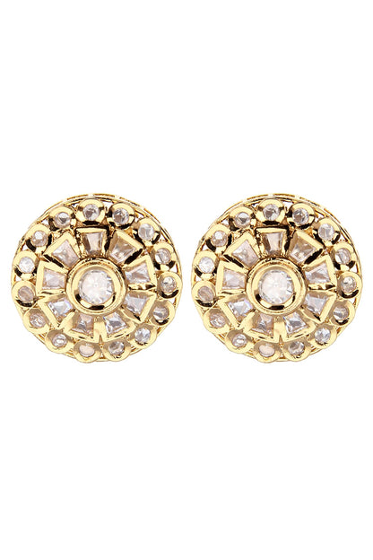 Kundan Embellished Stud Earrings 