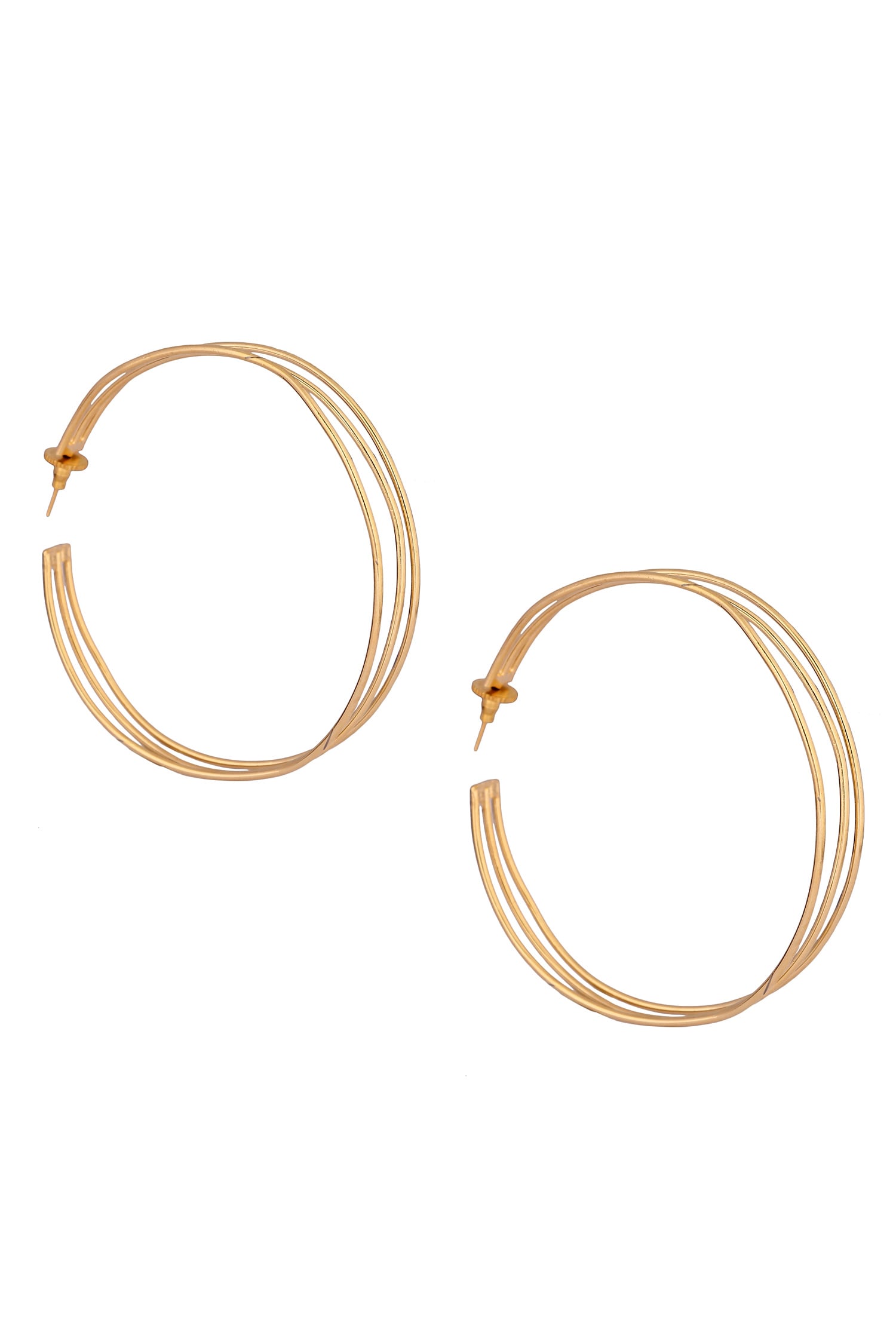 Handcrafted Multi-Hoop Earrings 
