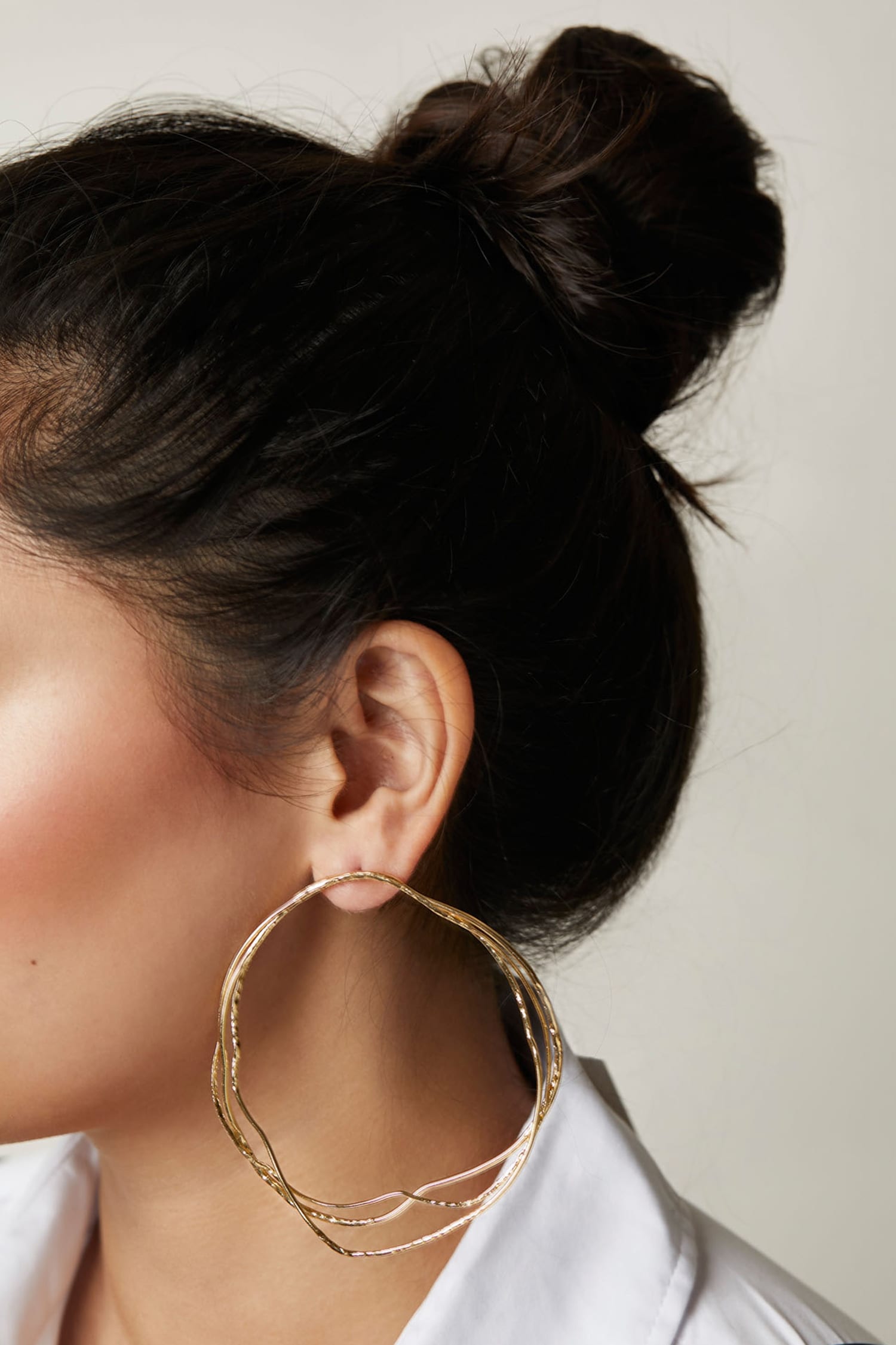 Handcrafted Bent Hoops 