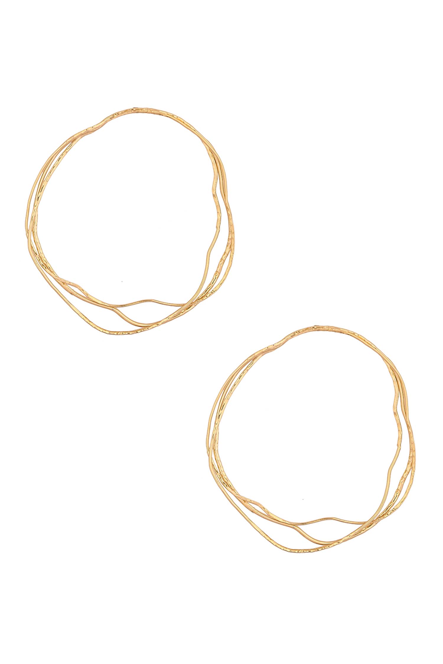 Handcrafted Bent Hoops 