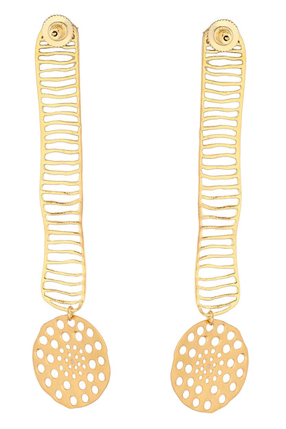 Geometric Cutwork Danglers 