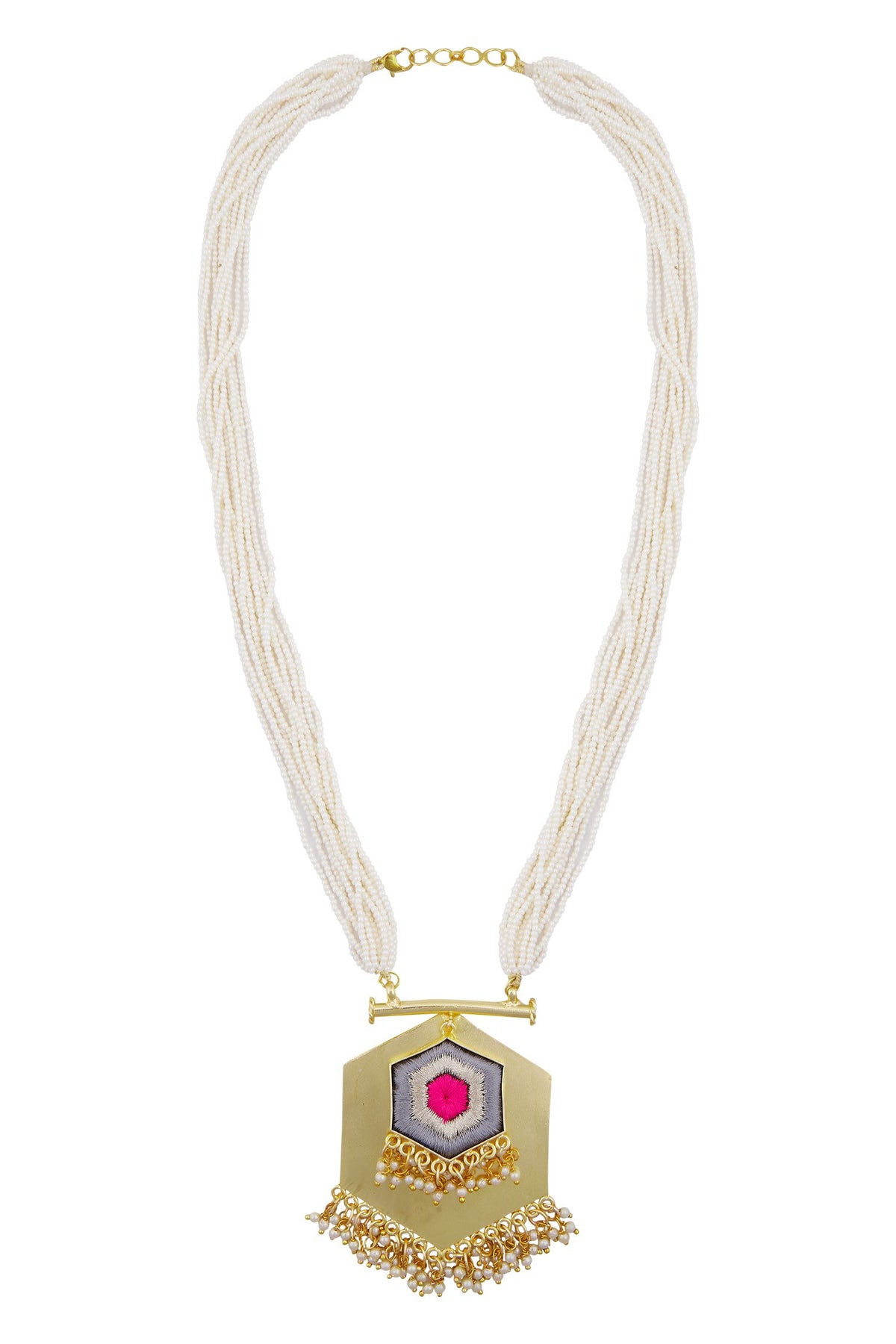 Geometric Pendant Necklace 