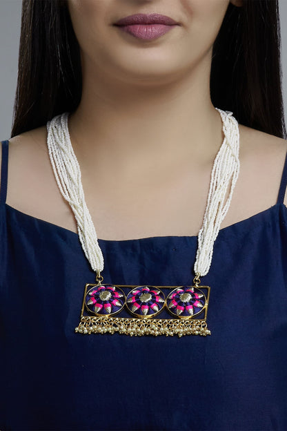 Bead Pendant Necklace 