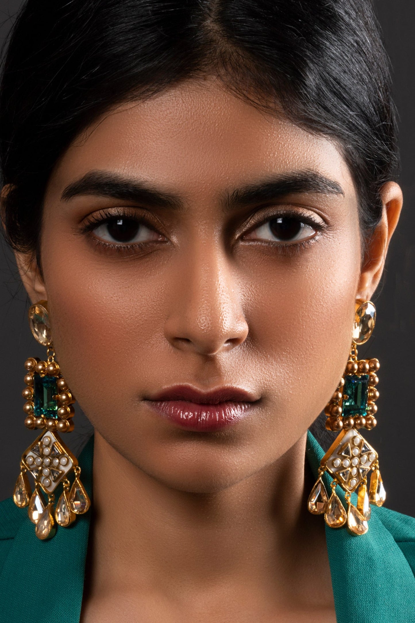 Zahara Handmade Embellished Earrings 