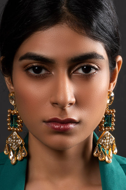 Zahara Handmade Embellished Earrings 