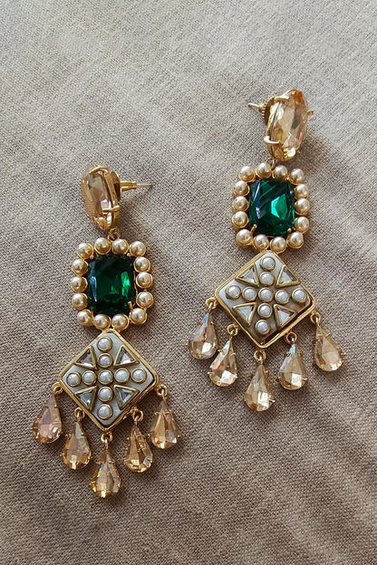 Zahara Handmade Embellished Earrings 