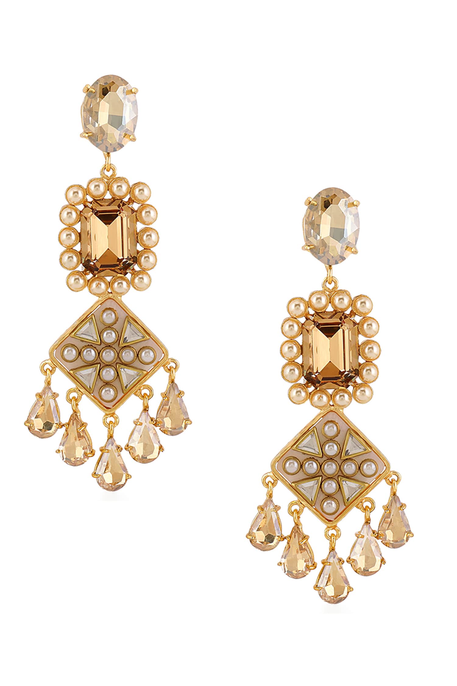 Zahara Embellished Earrings 