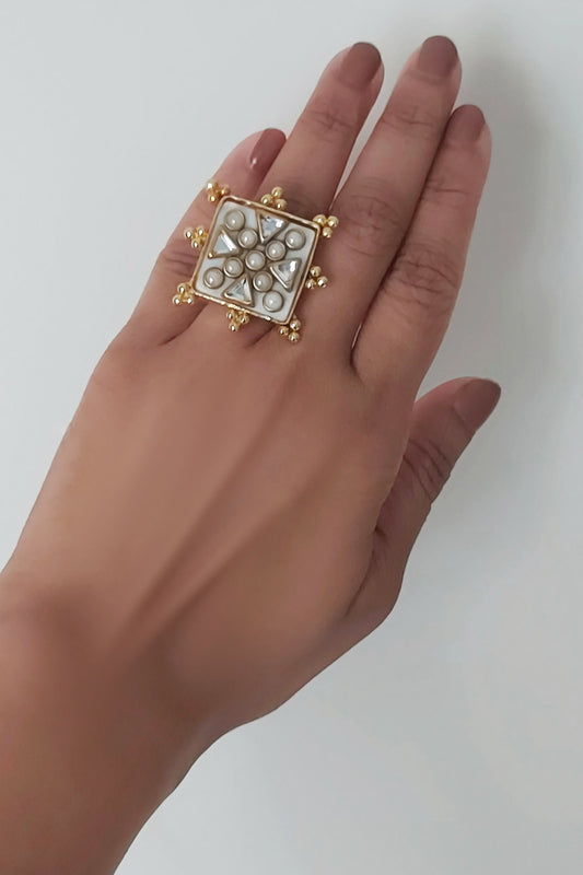 Viana Mini Embellished Ring 