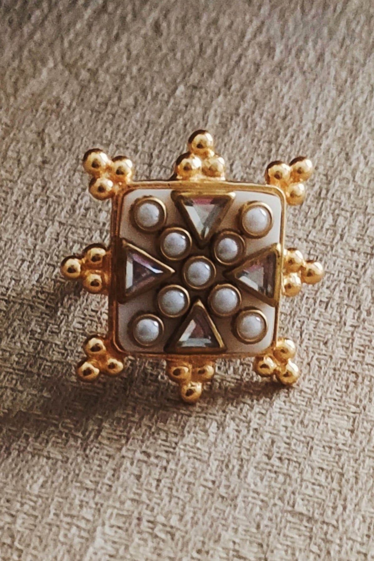 Viana Mini Embellished Ring 
