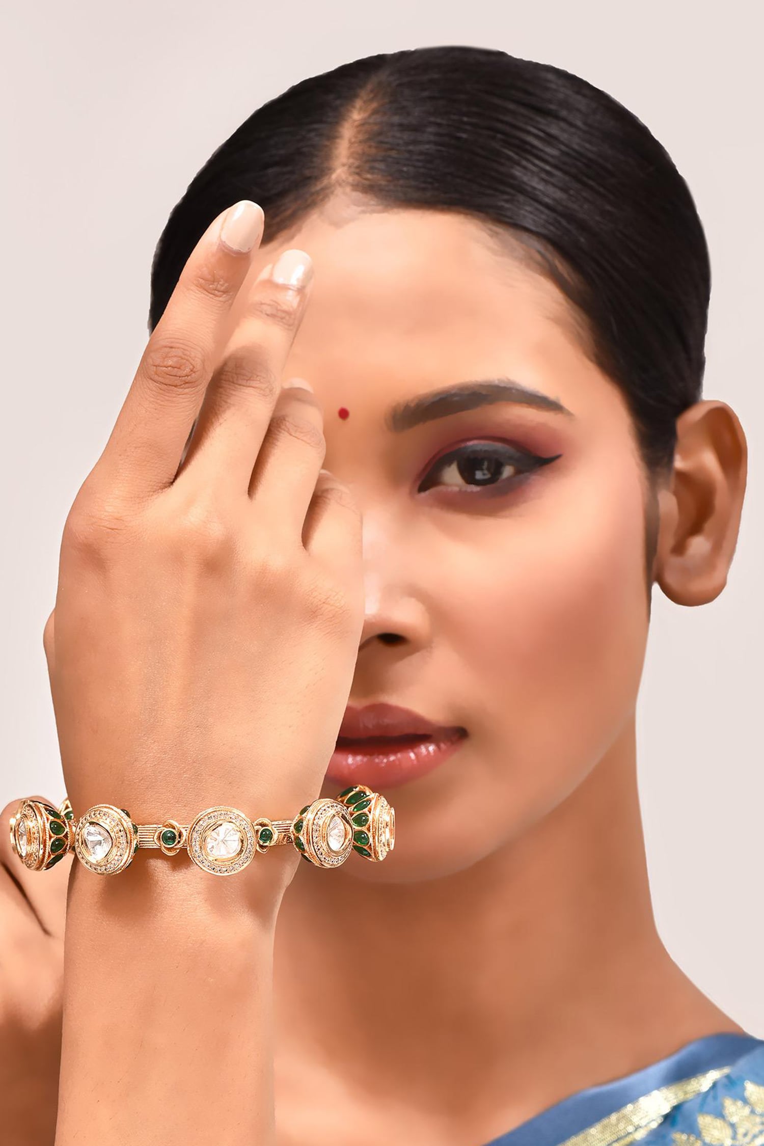 Embellished Pacheli Kada - Set of 2 