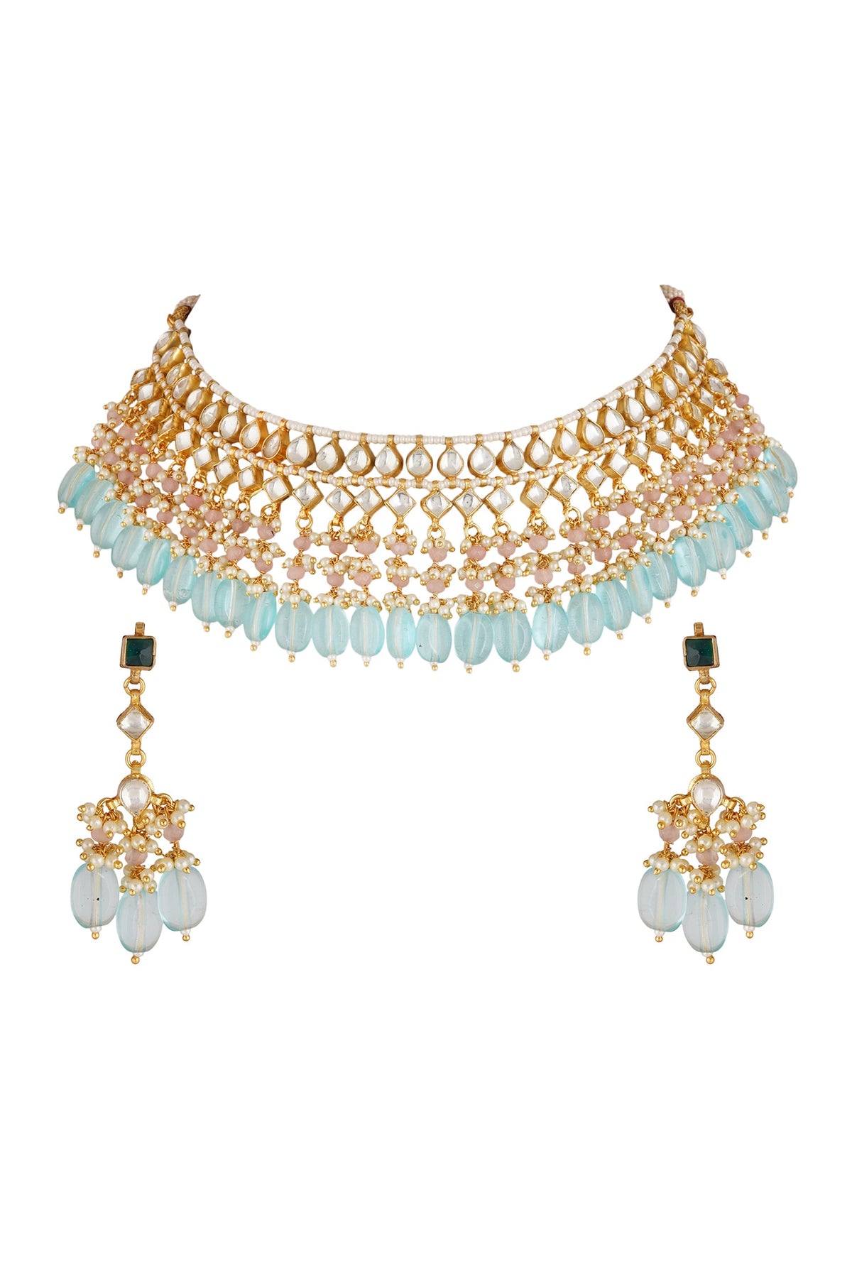 Kundan Embellished Choker Set 