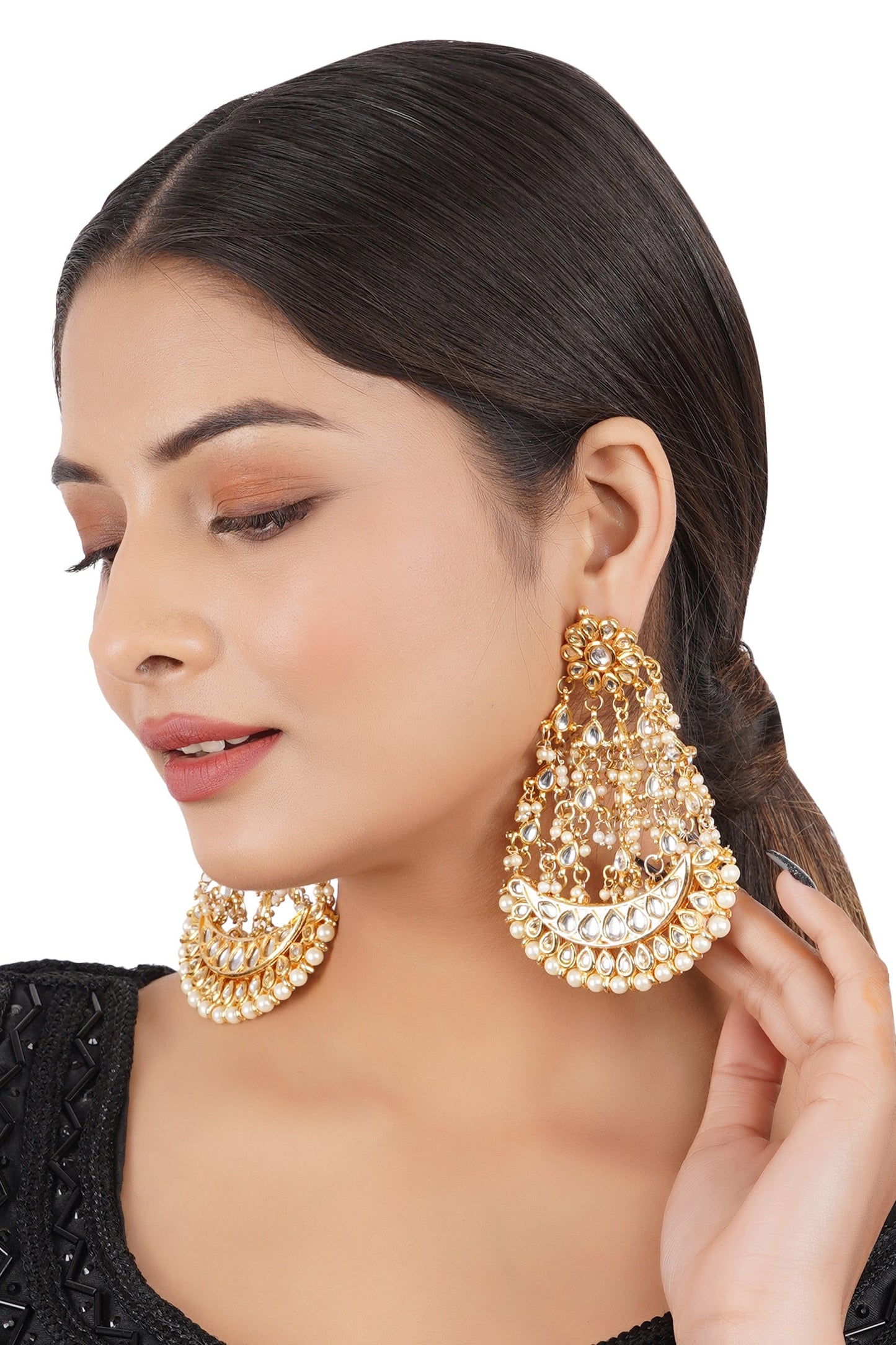 Bead Drop Dangler Earrings 