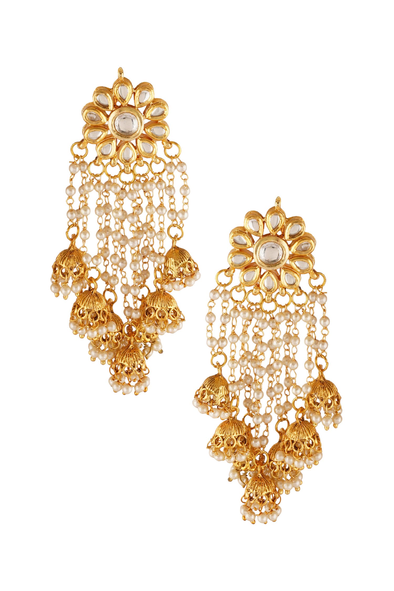 Bead Drop Dangler Earrings 