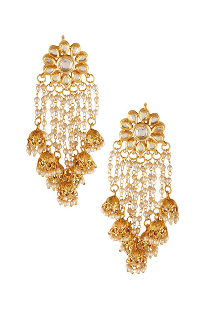 Bead Drop Dangler Earrings 