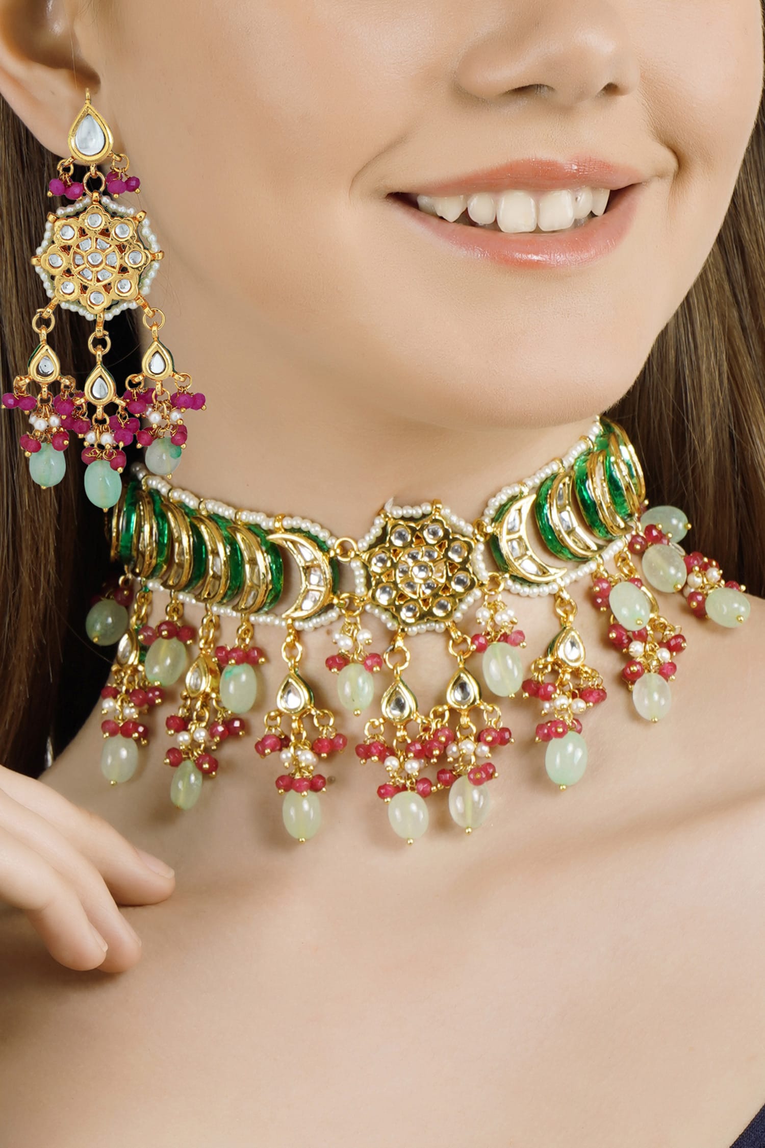 Kundan Choker Set 