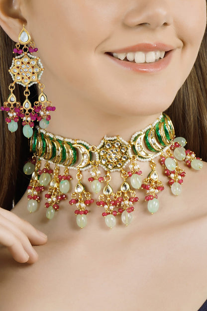 Kundan Choker Set 