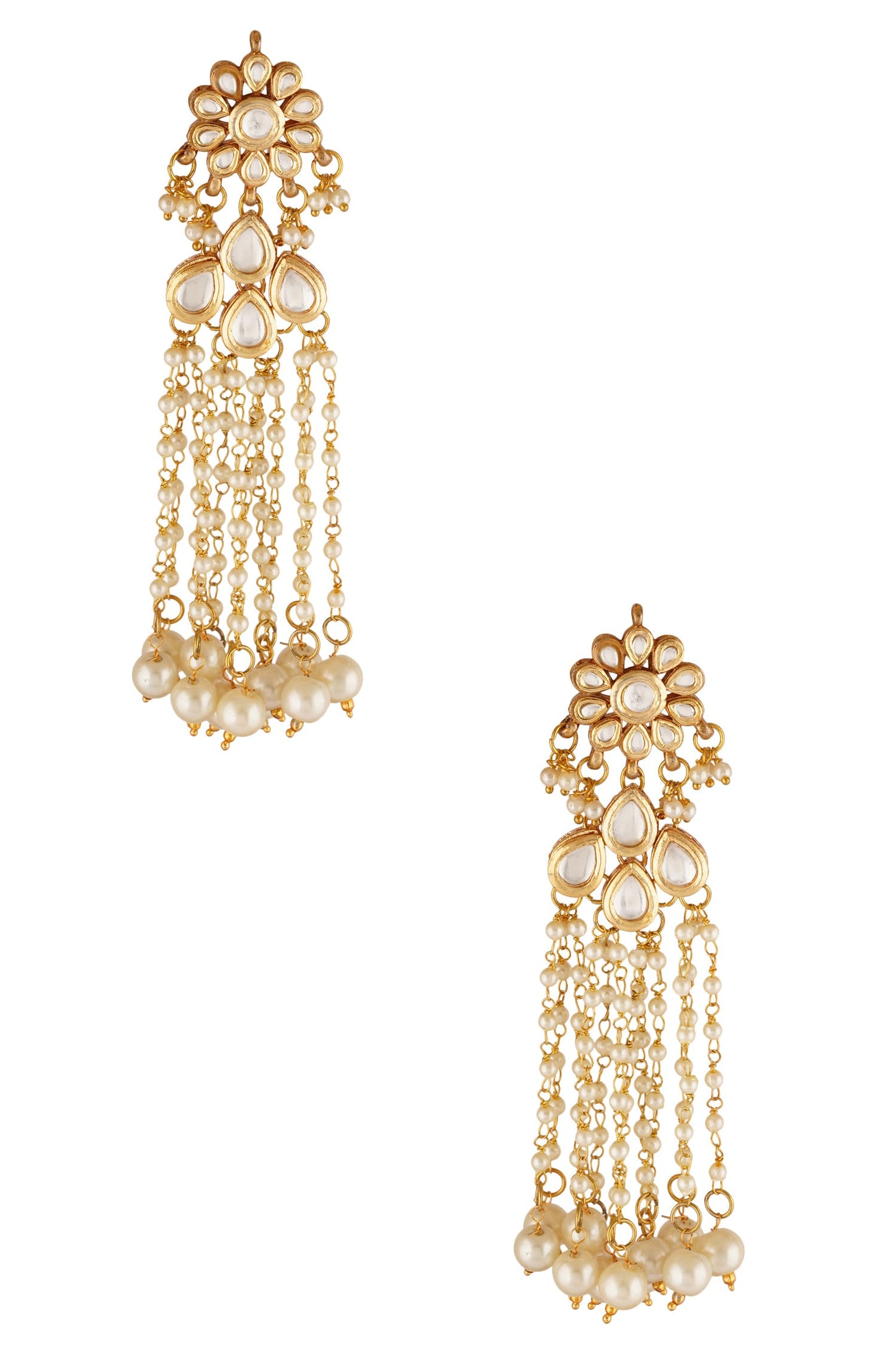 Bead Drop Dangler Earrings 