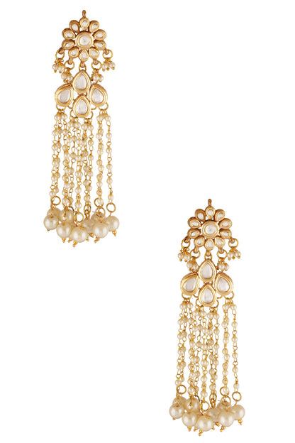 Bead Drop Dangler Earrings 