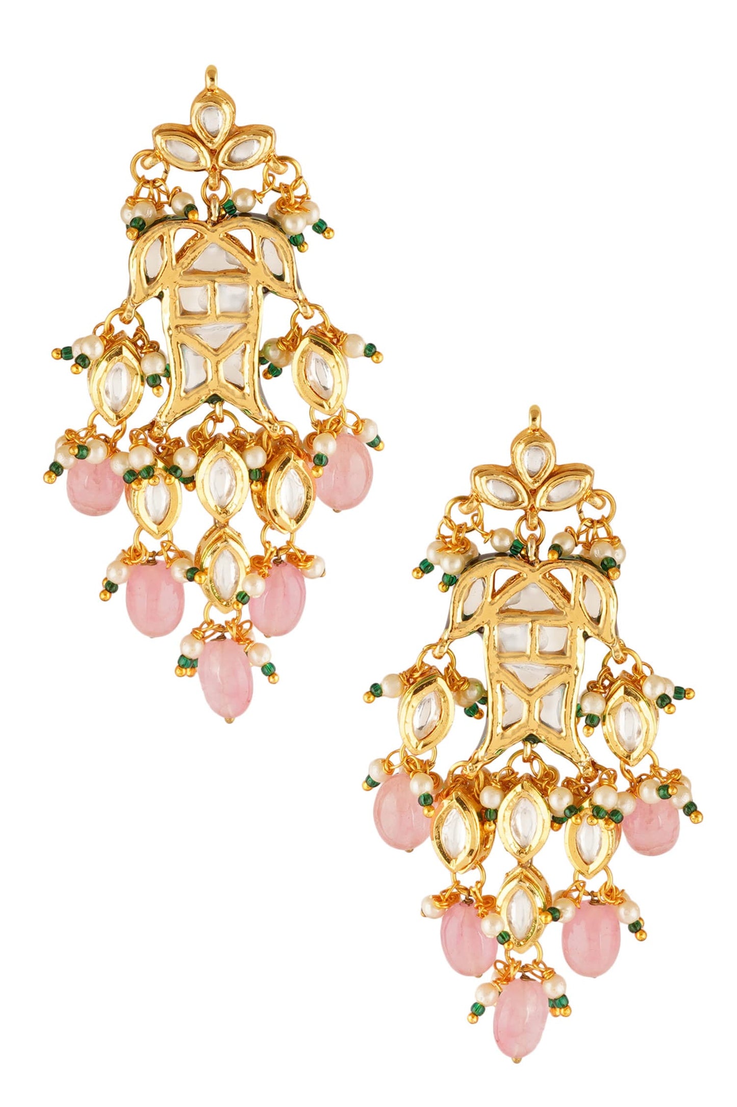 Bead Drop Dangler Earrings 