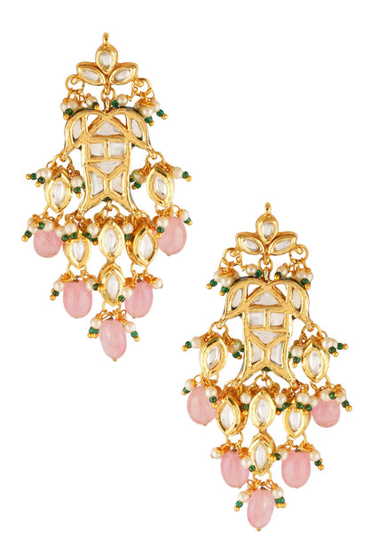 Bead Drop Dangler Earrings 