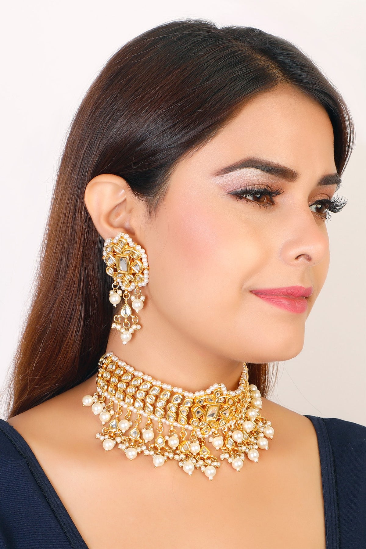 Kundan Choker Set 