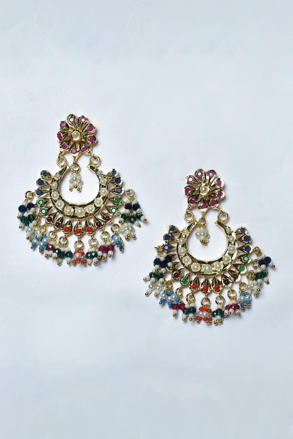 Jadau Embellished Chandbalis 